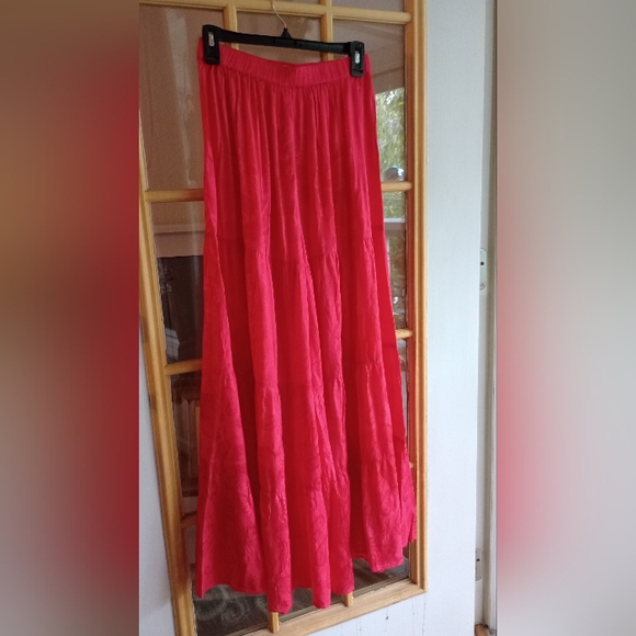 NWT Patti Palazzo Pant in Jacquard Magenta size Small - Picture 11 of 11